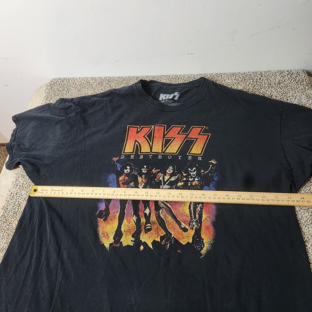 KISS Destroyer Graphic T-Shirt Men's Size 2 XL - Picture 4 of 7